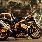 Yamaha R6 rj11 Graffiti