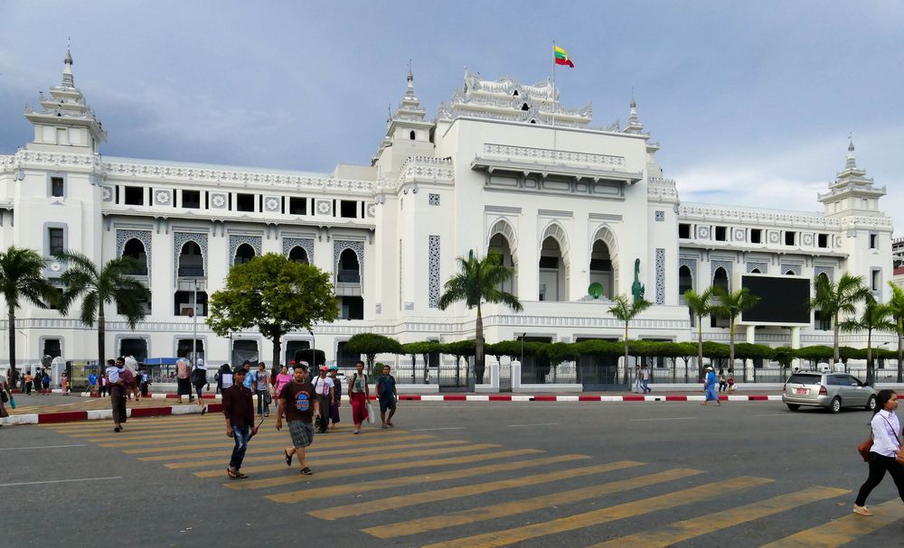 ...Yangon City Hall...