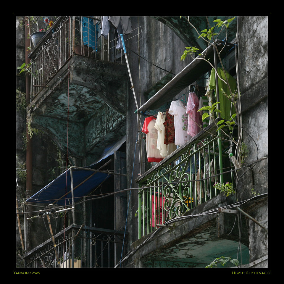 Yangon Facades VI, Yangon / MM