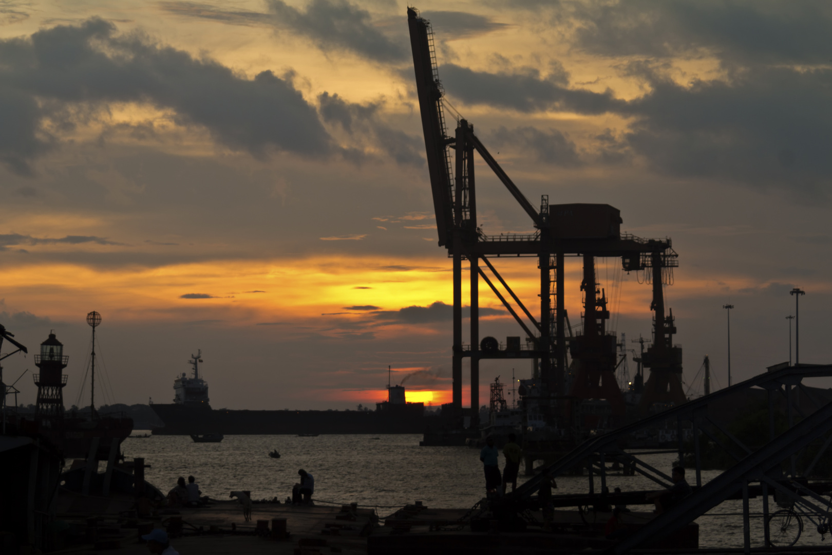 Yangon Harbour