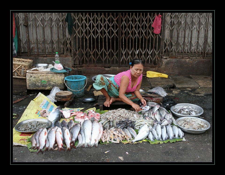 Yangon Street Market IV, Yangon / MM