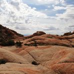 Yant Flat bei Saint George - Ein Überblick Richtung Candy Cliffs...