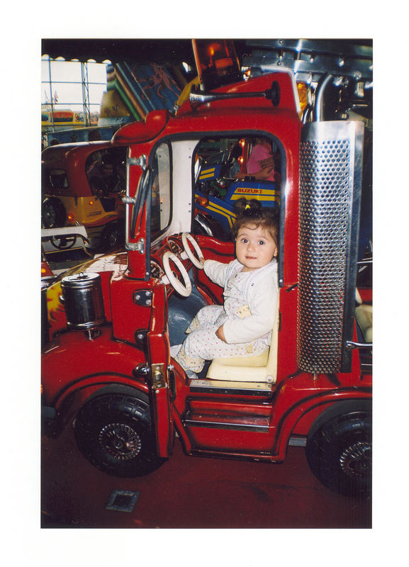 Yara in the fire engine