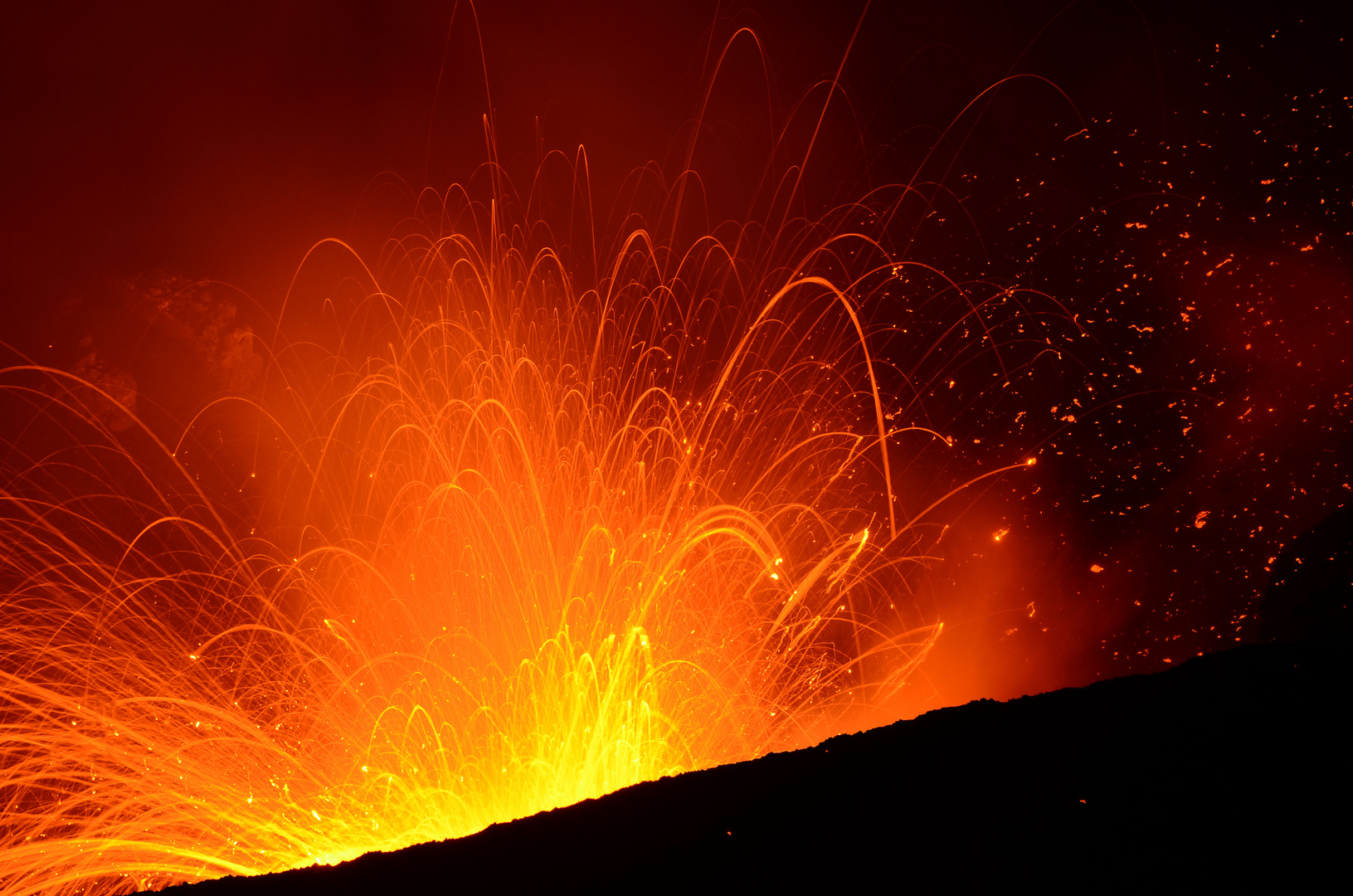 Yasur, one of the worlds most active volcano, Vanuatu