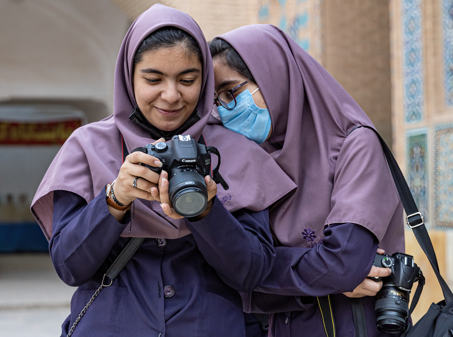 Yazd- Sie haben uns erwischt