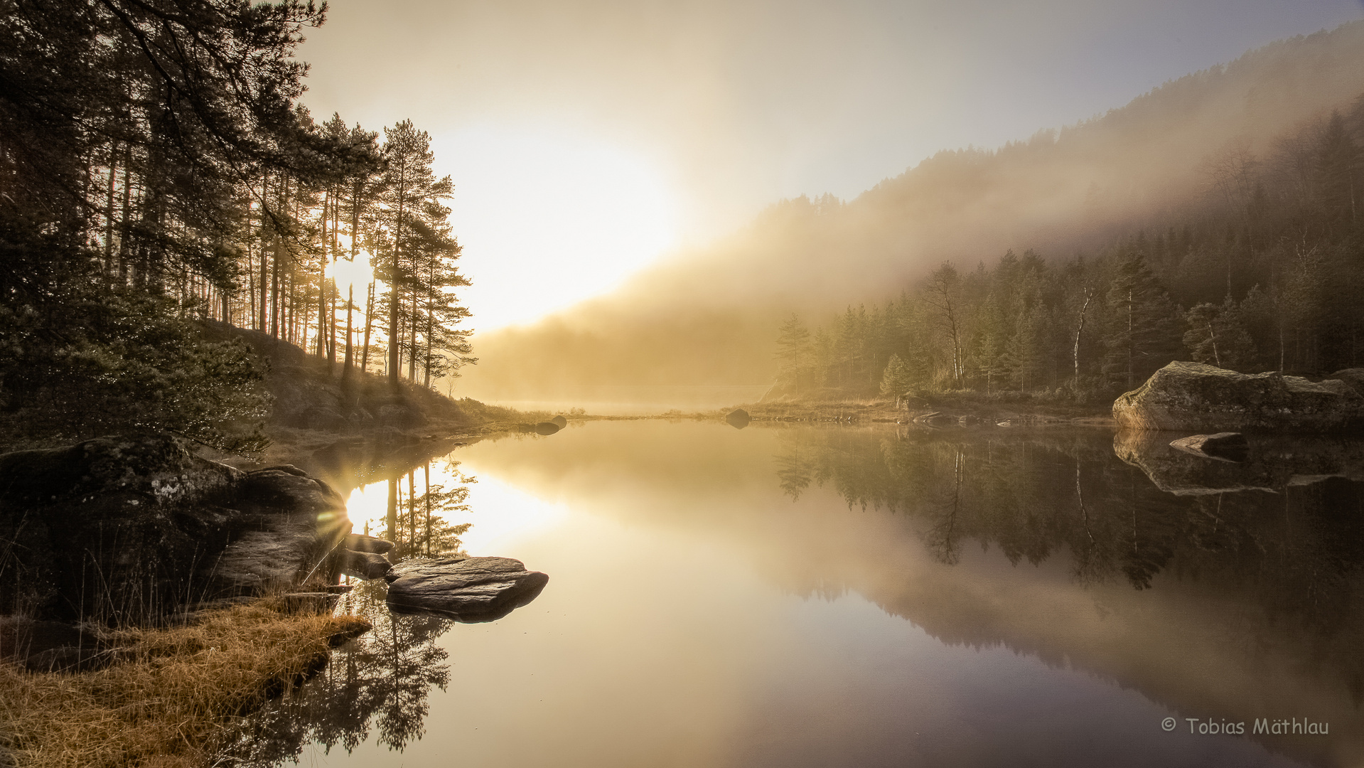 Øydnavann in Norwegen