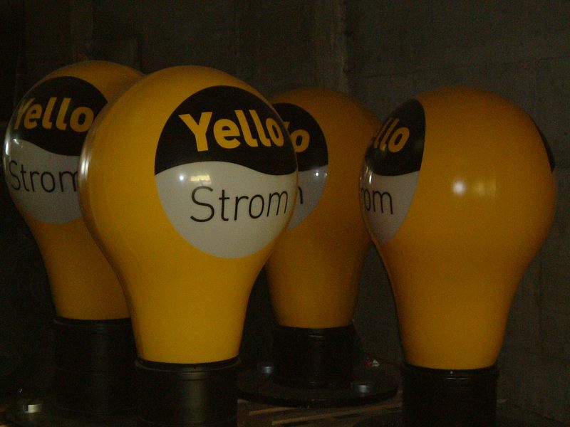 Yello Strom Kugeln , etwas nostalgisch............