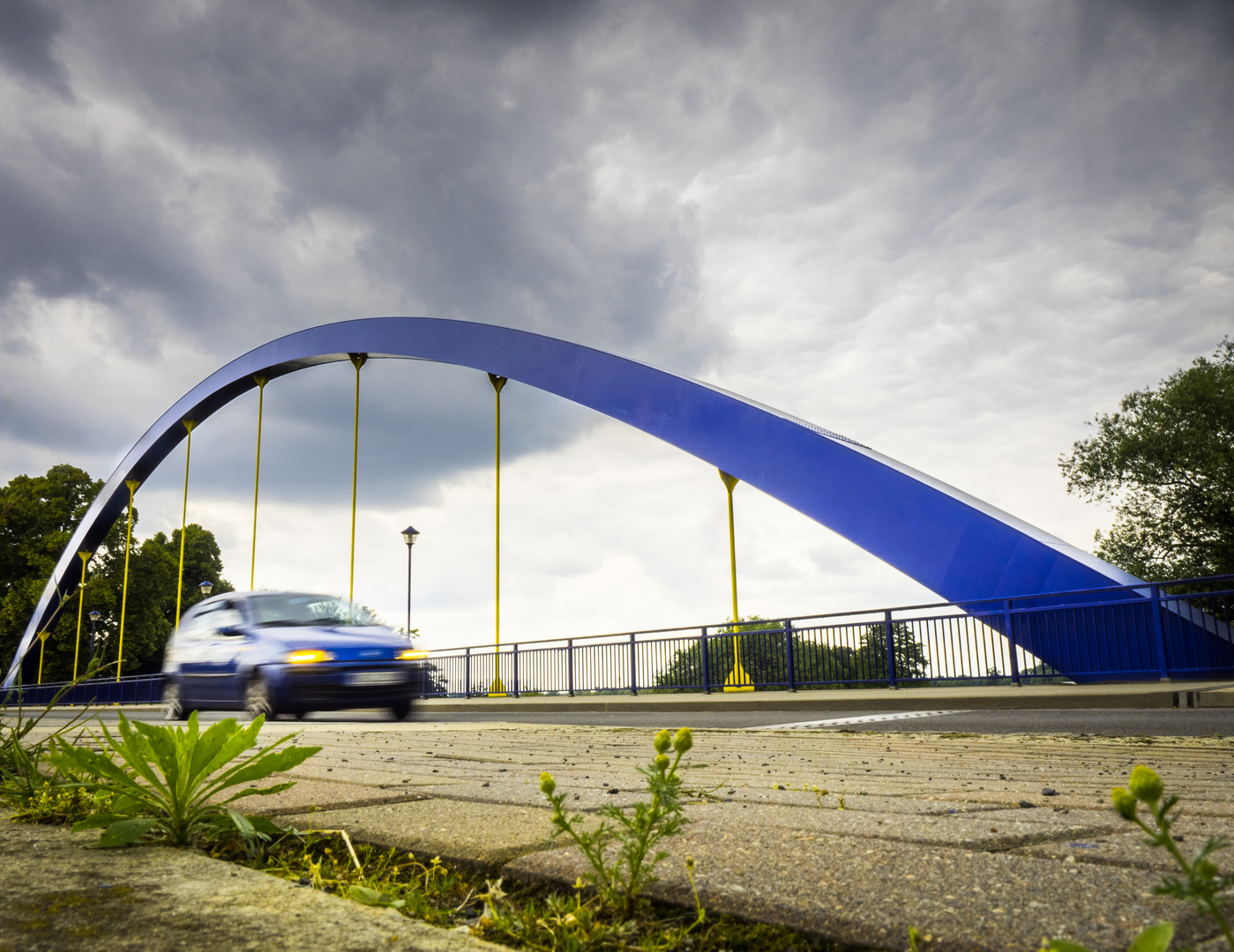 Yellow and Blue - Bridge