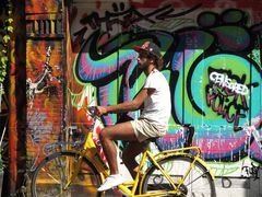 yellow bike