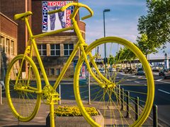 yellow bike