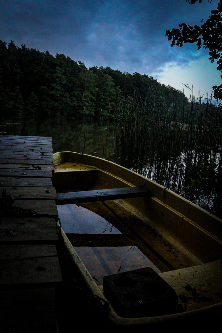 Yellow boat