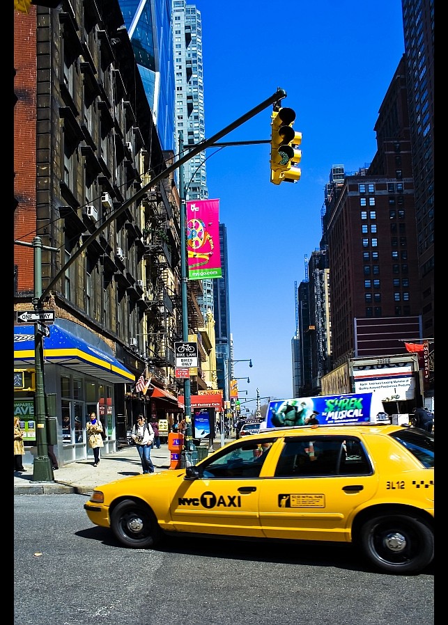 Yellow Cab von Suse Sommersprosse 