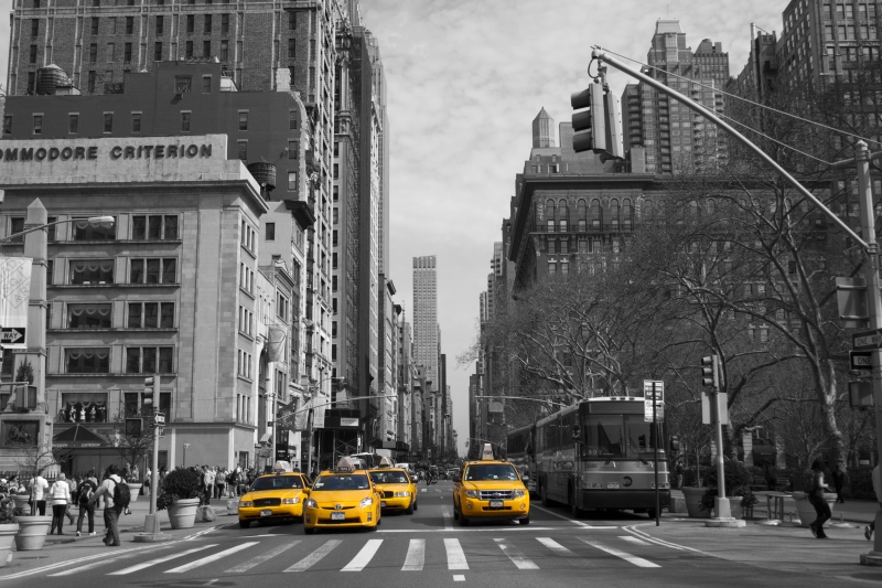 Yellow Cab von Kristina Laubis 