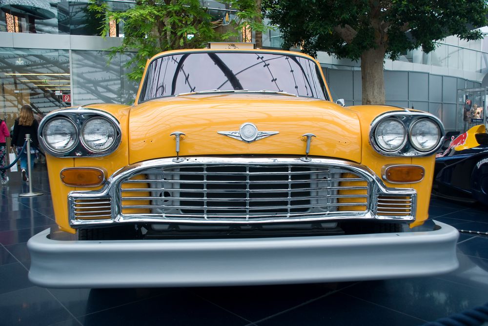 Yellow Cab in Salzburg