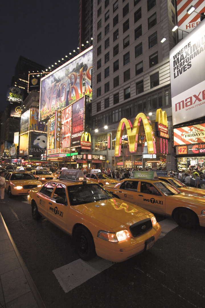 Yellow Cab @ Times Square