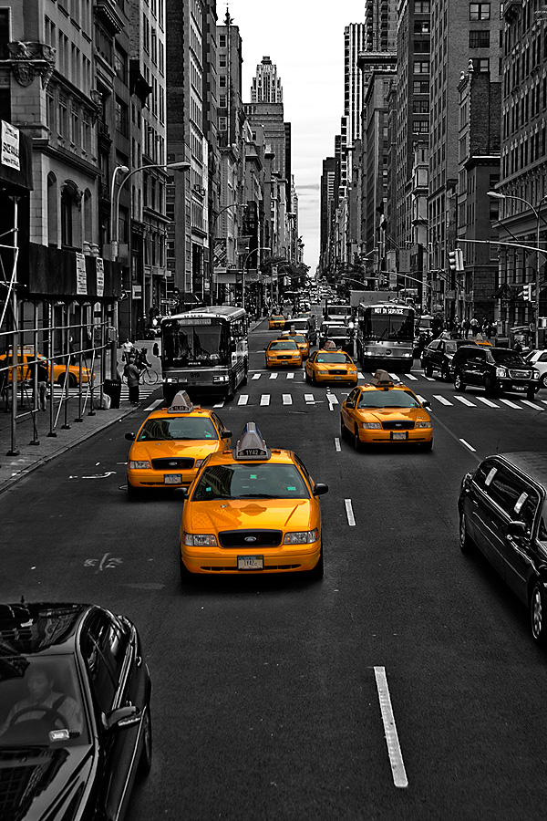 Yellow cabs