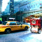 Yellow Cabs in New York City