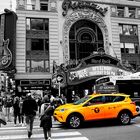 Yellow Cap on Time Square 