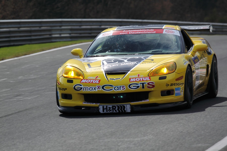 yellow Corvette