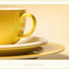 yellow cup