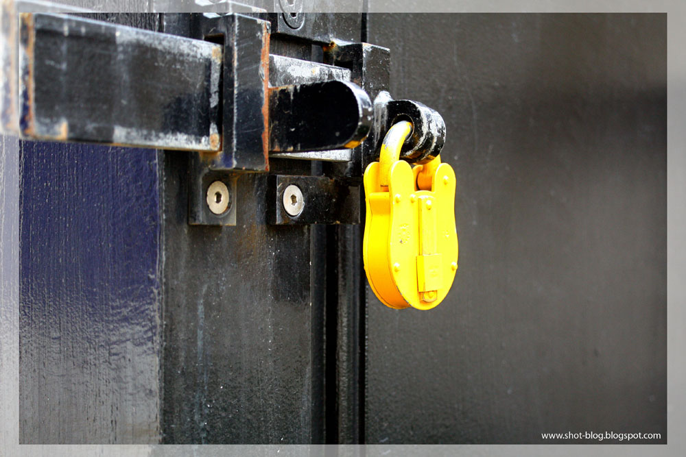 Yellow Lock at St. Paul's