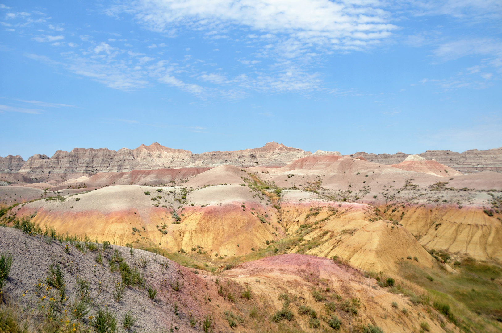 Yellow Mounds Overlook - Badlands NP (SD)