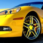 yellow Mustang