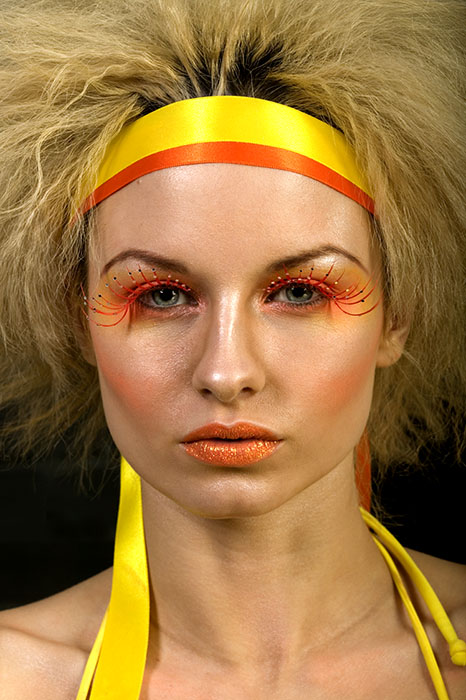 Yellow Orange von Bettina Strenske