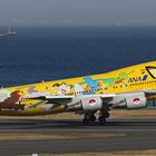 Yellow Pokemon Jumbo Tokyo Haneda 09.02.2010