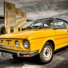 yellow skoda