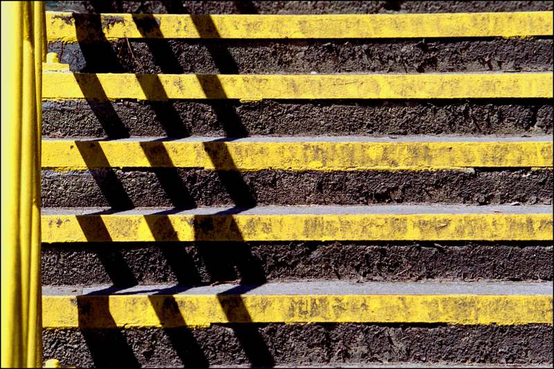 Yellow stripes