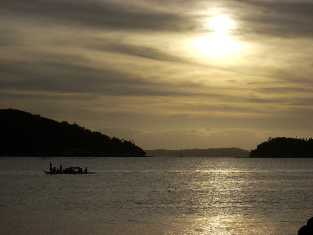 yellow sunset