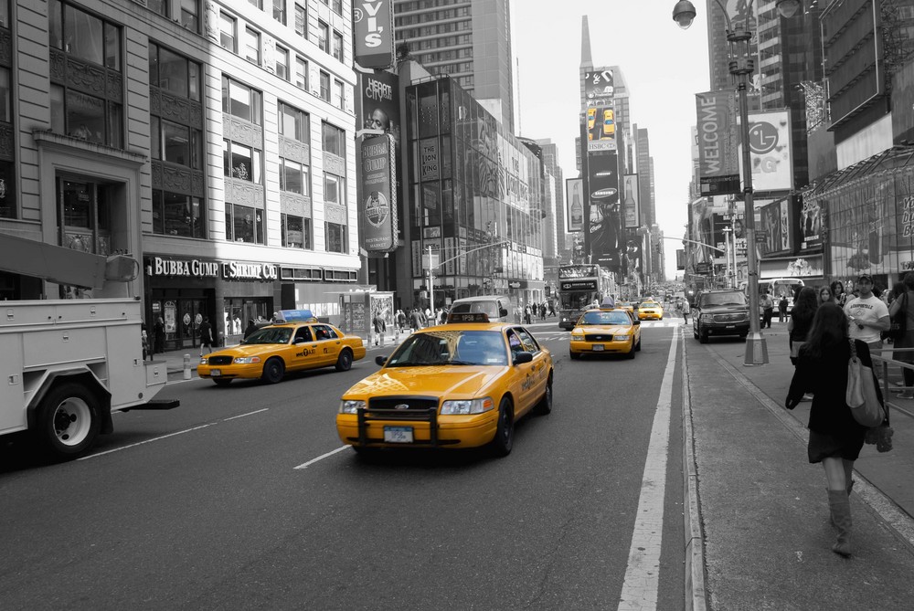 yellow taxi