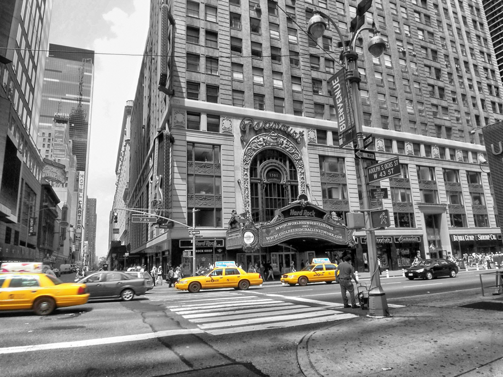 Yellow taxis New York