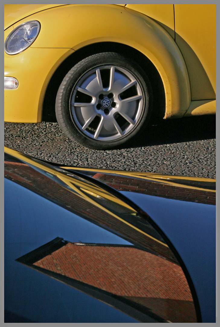 yellow volkswagen stoneyhurst road