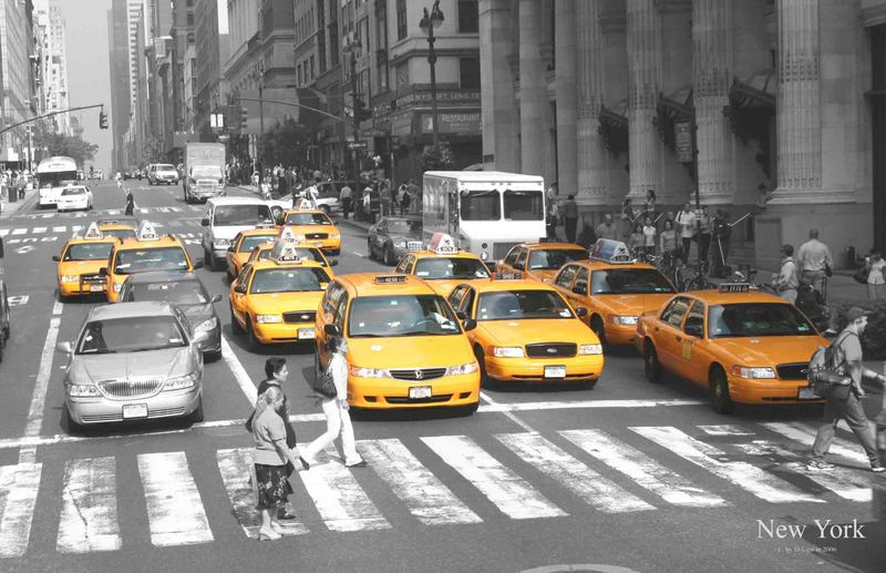 Yellowcabs in NY