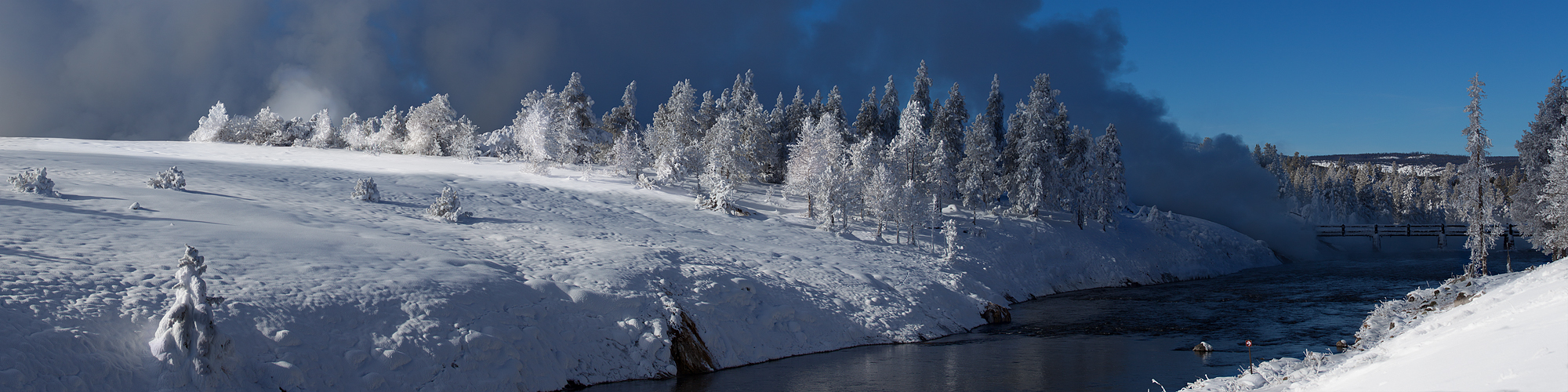 Yellowstone -30 Grad