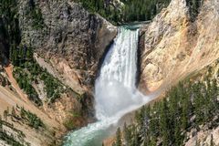 Yellowstone falls