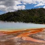 Yellowstone Grand Prismatic Panorama