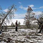 Yellowstone Lake im Mai 2012