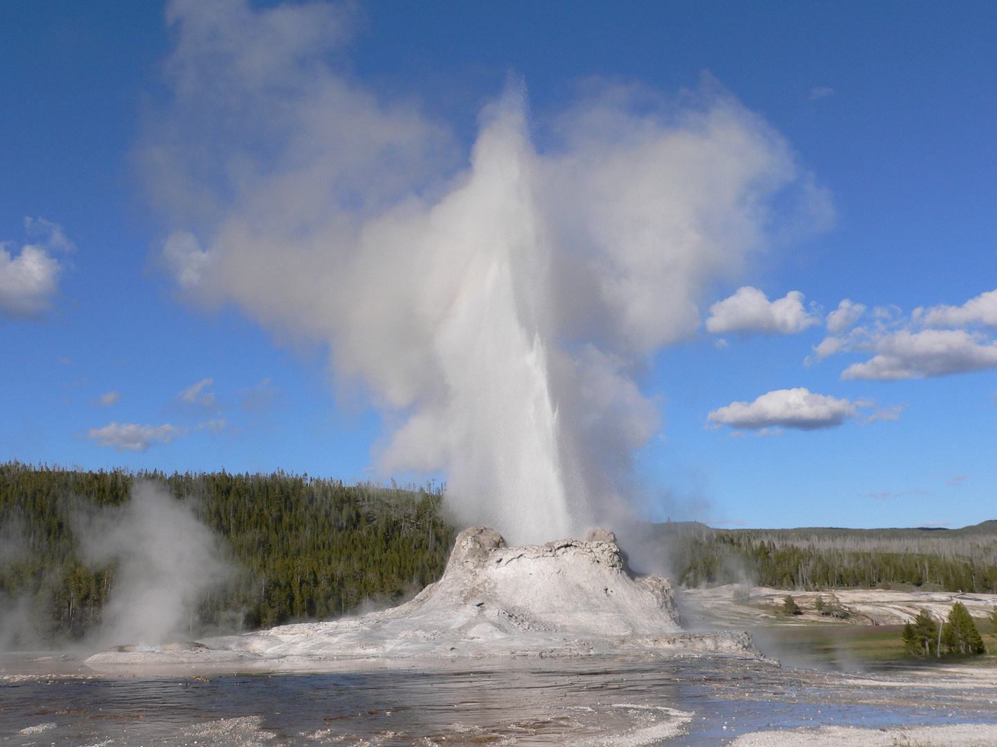 Yellowstone National Park - Castle Geyser