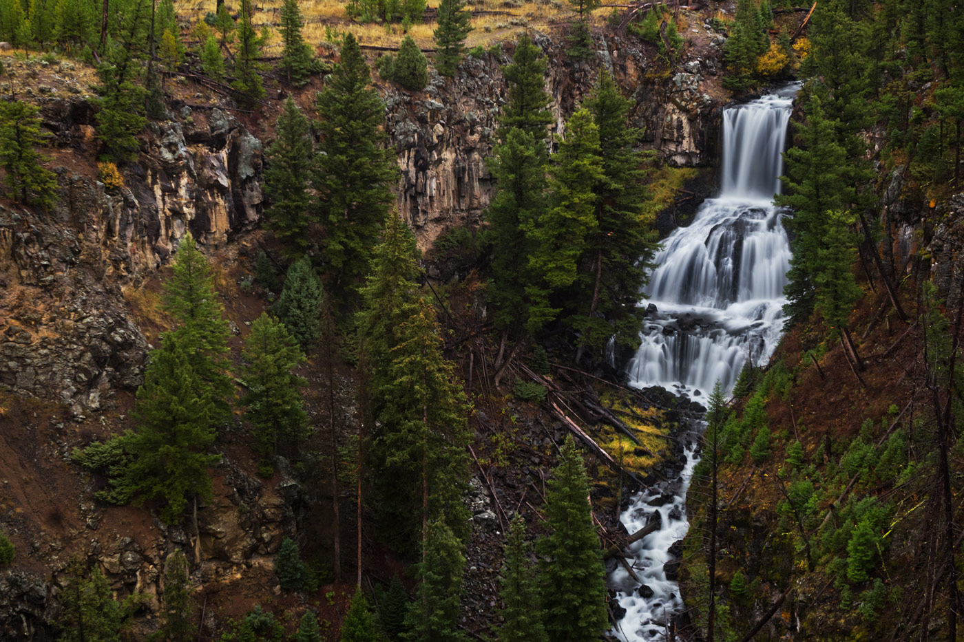 Yellowstone National Park - Undine Falls