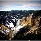 Yellowstone-Nationalpark - Lower Falls - USA Wyoming