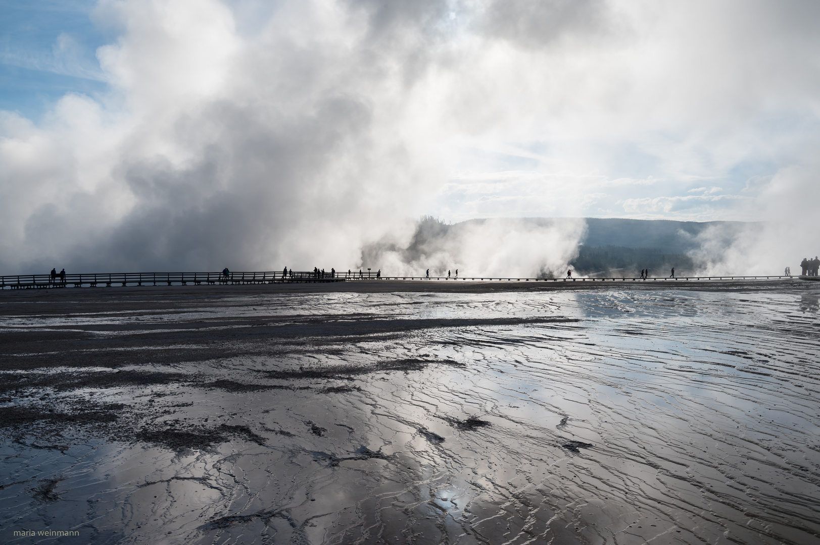 Yellowstone Nationalpark USA - Grand Prismatic Spring (2)