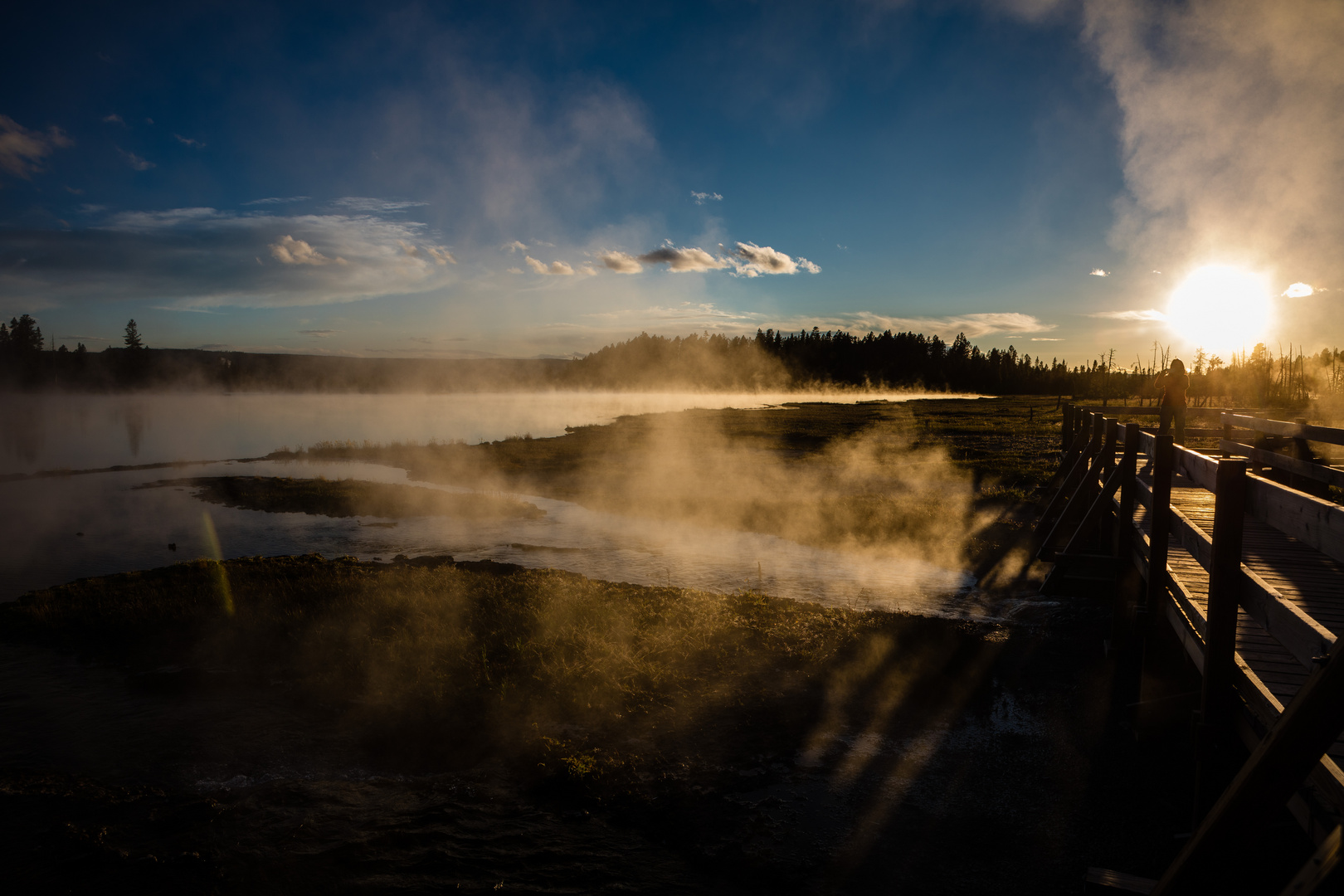 Yellowstone NP: Erdkruste unter Dampf 2