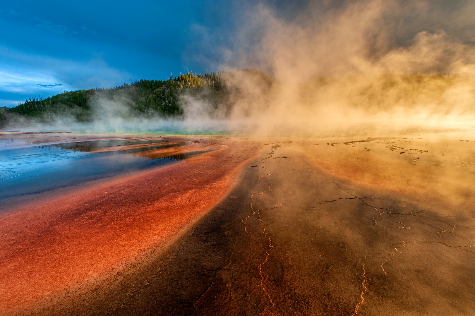 Yellowstone NP sunset 2