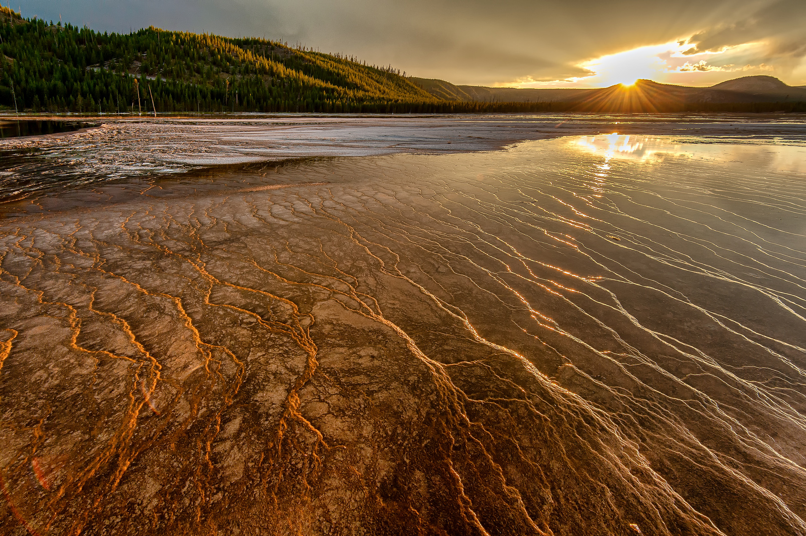 Yellowstone NP sunset