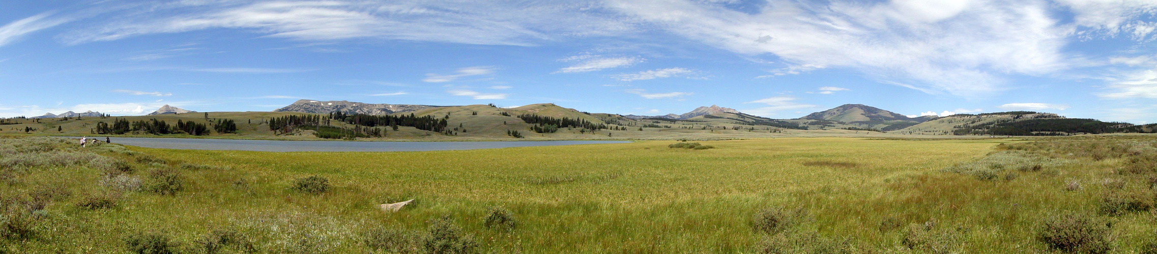 Yellowstone NP und seine Grösse