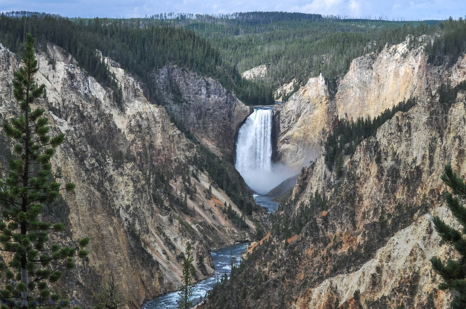 Yellowstone NP - Upper Falls 