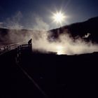 Yellowstone sunset